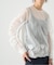 MOUJIC/ムジィーク 別注 FLOWER LACE BLOUSE