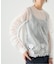 MOUJIC/ムジィーク 別注 FLOWER LACE BLOUSE