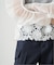 MOUJIC/ムジィーク 別注 FLOWER LACE BLOUSE