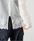 MOUJIC/ムジィーク 別注 FLOWER LACE BLOUSE