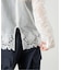 MOUJIC/ムジィーク 別注 FLOWER LACE BLOUSE
