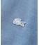 【LACOSTE / ラコステ】配色リブニットインディゴポロシャツ