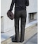 ウーステッドトロ セミフレアパンツ