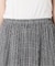 シアーラメチェックプリーツスカート