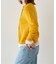 カシミヤ コンパクト クルーネックカーディガン