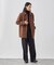 WOOLICK ウインドシャットショートステンカラーコート