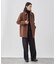 WOOLICK ウインドシャットショートステンカラーコート