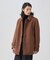 WOOLICK ウインドシャットショートステンカラーコート