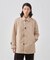 WOOLICK ウインドシャットショートステンカラーコート