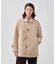 WOOLICK ウインドシャットショートステンカラーコート