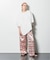 JACQUARD パンツ