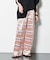 JACQUARD パンツ
