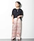 JACQUARD パンツ
