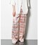 JACQUARD パンツ