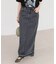 LE DENIM リーンカットオフスカート