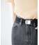 LE DENIM リーンカットオフスカート