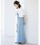 LE DENIM リーンカットオフスカート