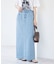 LE DENIM リーンカットオフスカート