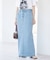 LE DENIM リーンカットオフスカート