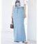 LE DENIM リーンカットオフスカート