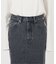 LE DENIM リーンカットオフスカート