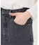 LE DENIM リーンカットオフスカート