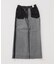 LE DENIM リーンカットオフスカート