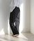 シルキードレープタックストレートパンツ