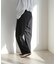 シルキードレープタックストレートパンツ