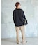 シルキードレープタックストレートパンツ