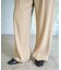シルキードレープタックストレートパンツ