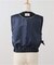 シルクコンツイルノーカラーベスト