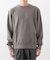 SAVE KHAKI UNITED / L/S SUPIMA FLEECE CREW SWEAT