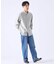 TOP FLANNEL バンドカラーシャツ