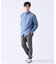 TOP FLANNEL バンドカラーシャツ