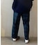 サキソニーチェック サルエルパンツ