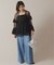habi Tulle Tiered ブラウス