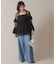 habi Tulle Tiered ブラウス
