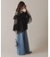 habi Tulle Tiered ブラウス