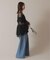 habi Tulle Tiered ブラウス
