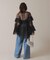 habi Tulle Tiered ブラウス