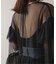 habi Tulle Tiered ブラウス