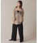 habi Tulle Tiered ブラウス