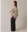 habi Tulle Tiered ブラウス