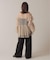 habi Tulle Tiered ブラウス