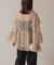 habi Tulle Tiered ブラウス
