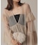 habi Tulle Tiered ブラウス