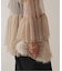habi Tulle Tiered ブラウス