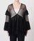 habi Tulle Tiered ブラウス