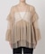 habi Tulle Tiered ブラウス